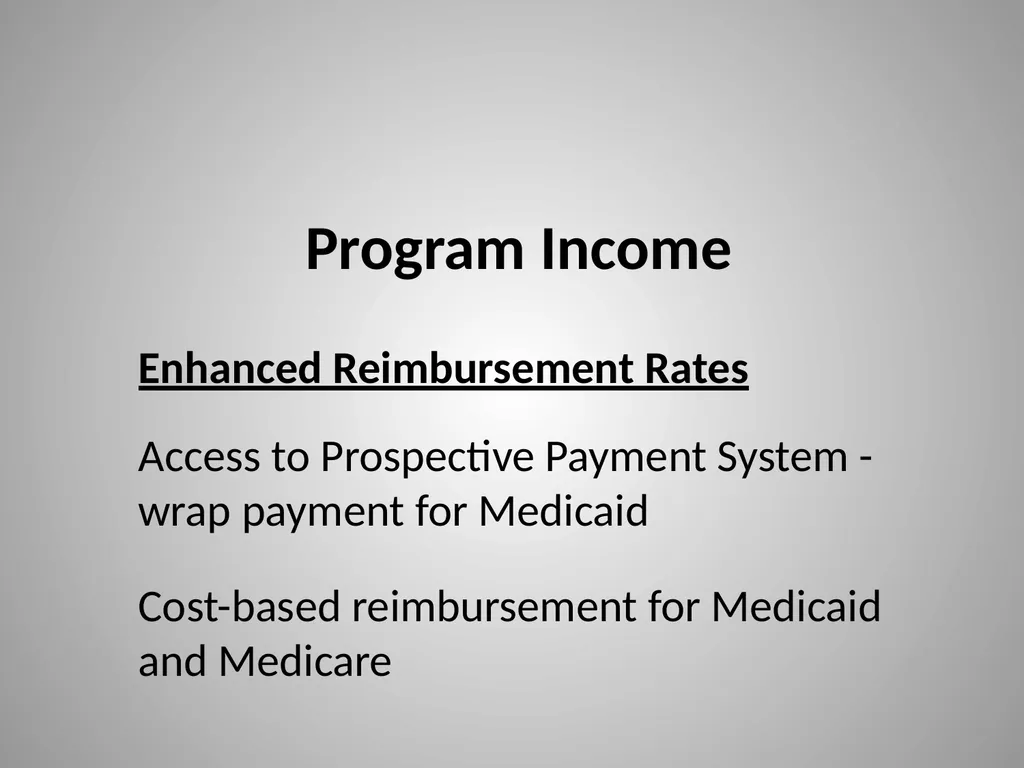 FQHCs and FQHC Look-alikes: A Sustainable Business - slide 24 of 30