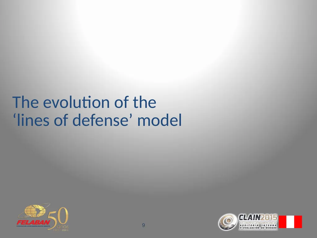 Risk Governance Evolving beyond the traditional - slide 9 of 26