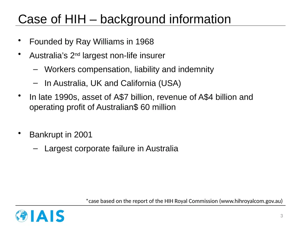 ICP 8: Risk Management and Internal Controls Conor - slide 3 of 18