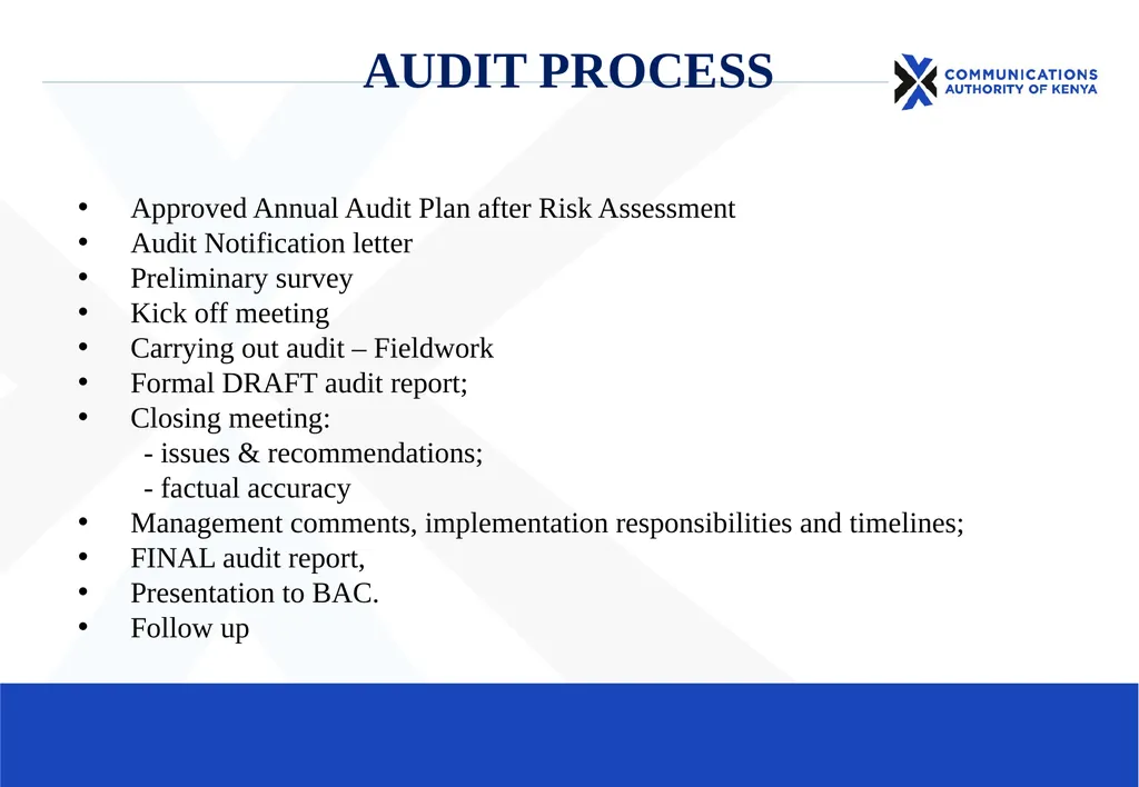 Risk Management & Internal Audit (RMIA) Department - slide 5 of 11