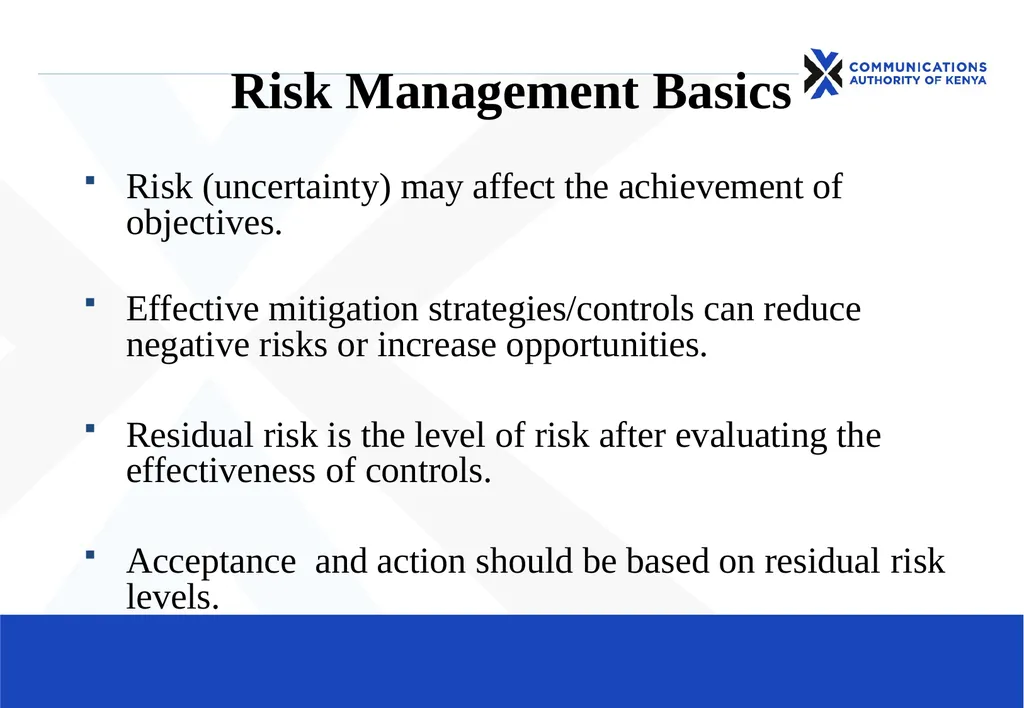 Risk Management & Internal Audit (RMIA) Department - slide 8 of 11