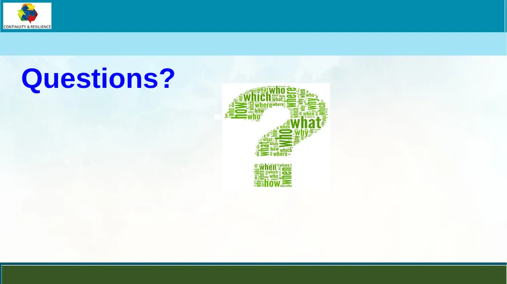 Business Continuity Planning (BCP) - Best - slide 22 of 23