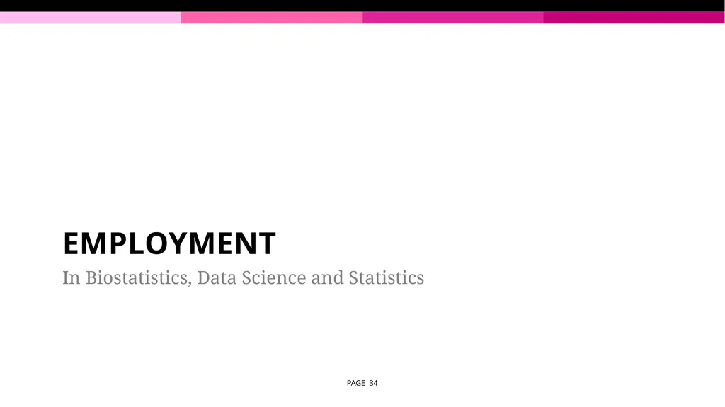 First Year Information night Statistics and - slide 34 of 58