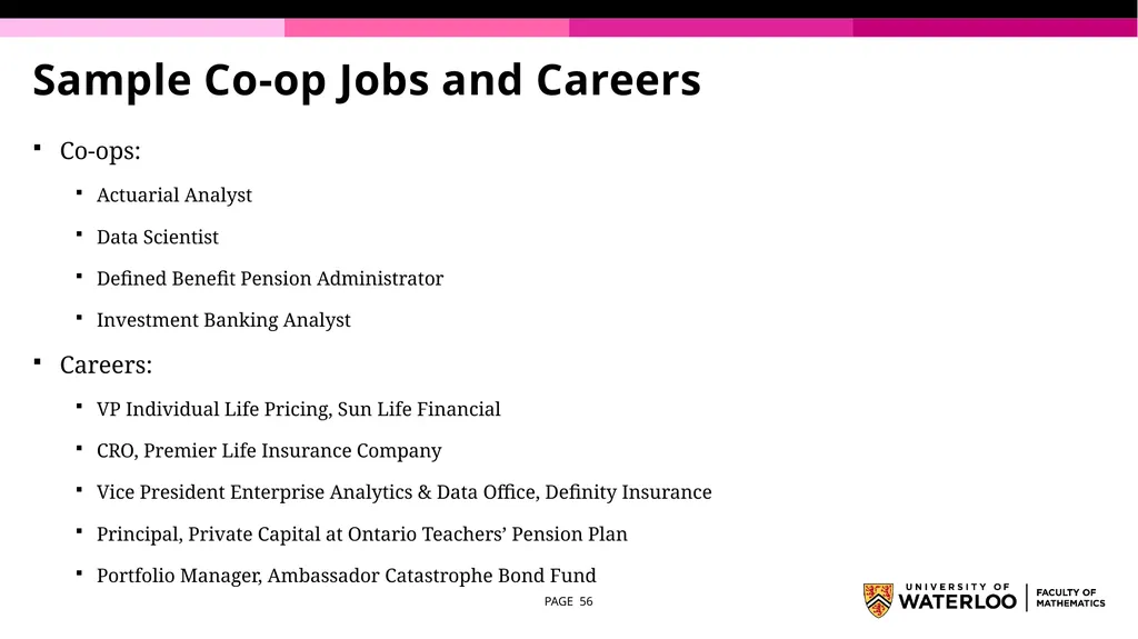 First Year Information night Statistics and - slide 56 of 58