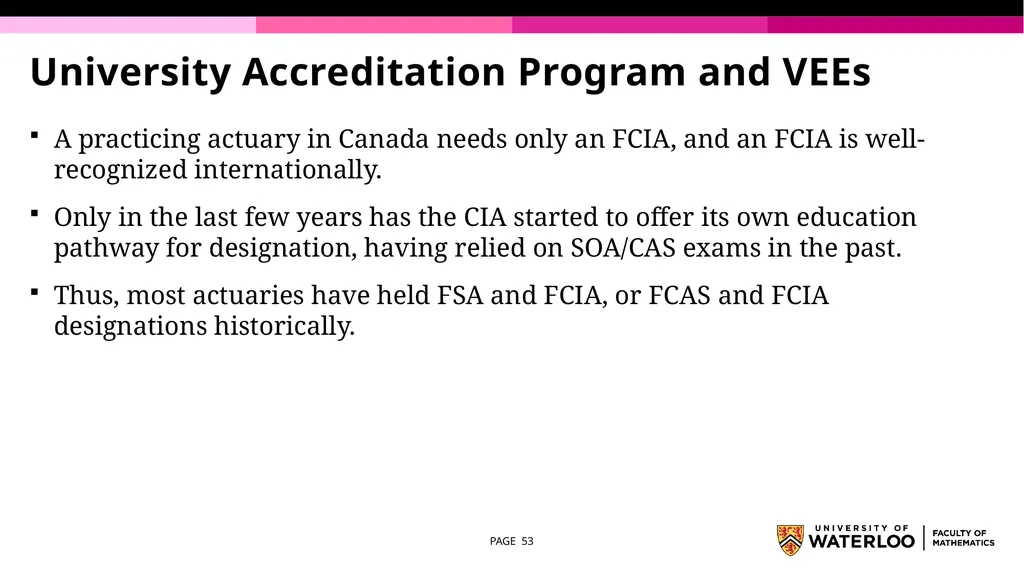 First Year Information night Statistics and - slide 53 of 58