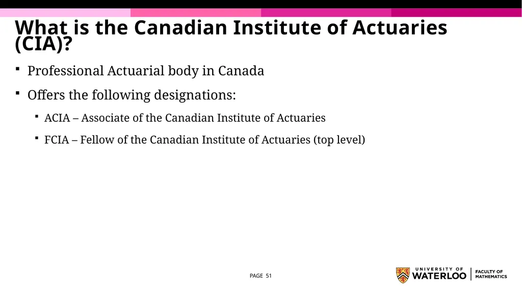 First Year Information night Statistics and - slide 51 of 58
