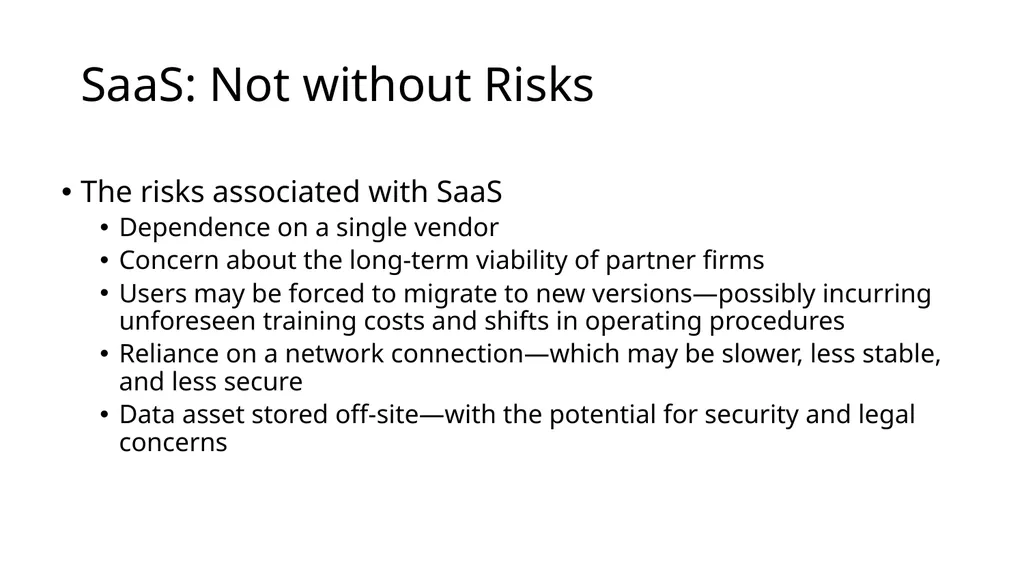 Software and Hardware in the Cloud 10-1 Learning - slide 13 of 22