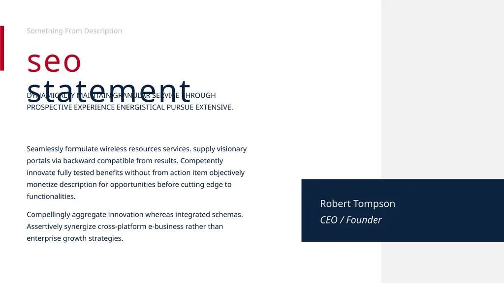 Business slides. Corporate PowerPoint Presentation - slide 11 of 40