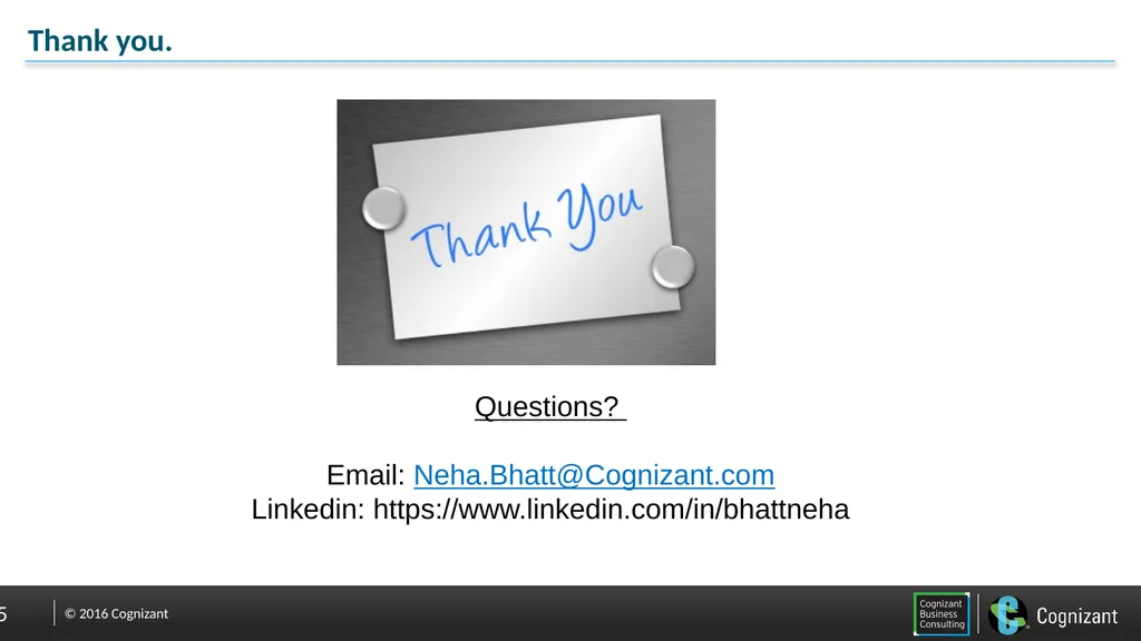 Hybrid Cloud Enablement 03/11/16 Neha S. Bhatt - slide 15 of 16