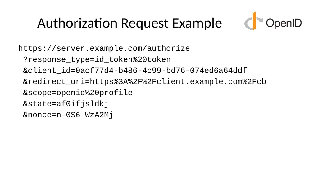 Introduction to OpenID Connect April 8, 2025 - slide 20 of 66