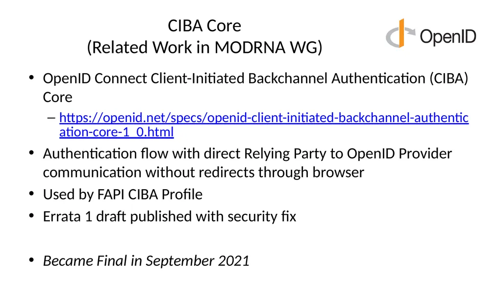 Introduction to OpenID Connect April 8, 2025 - slide 45 of 66