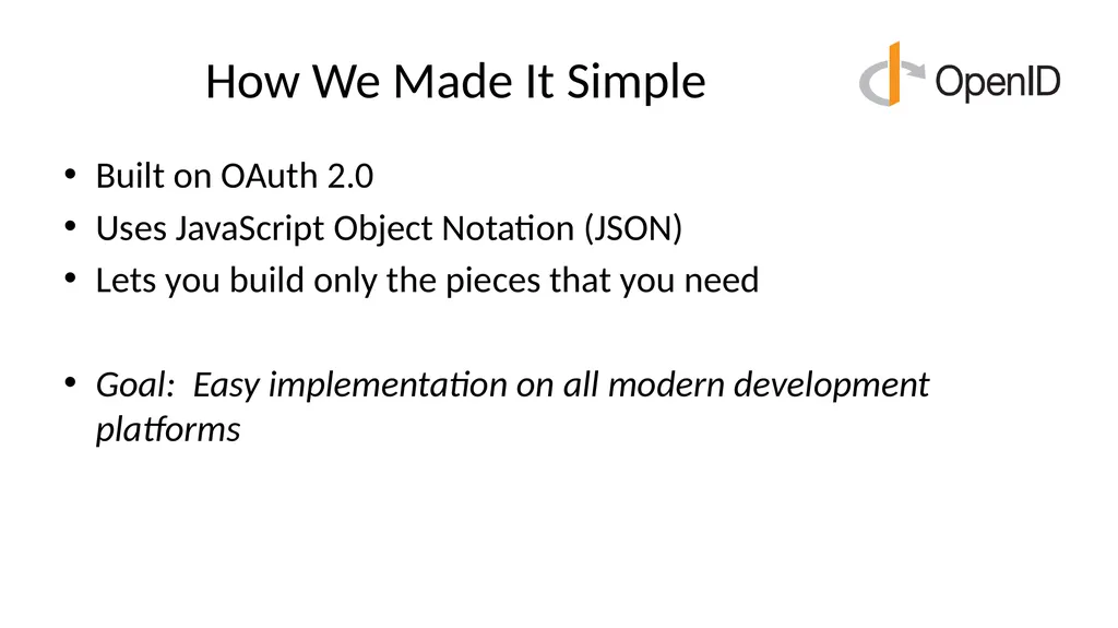 Introduction to OpenID Connect April 8, 2025 - slide 10 of 66