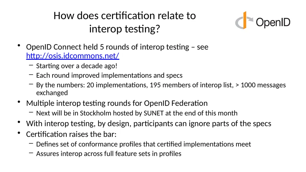 Introduction to OpenID Connect April 8, 2025 - slide 57 of 66
