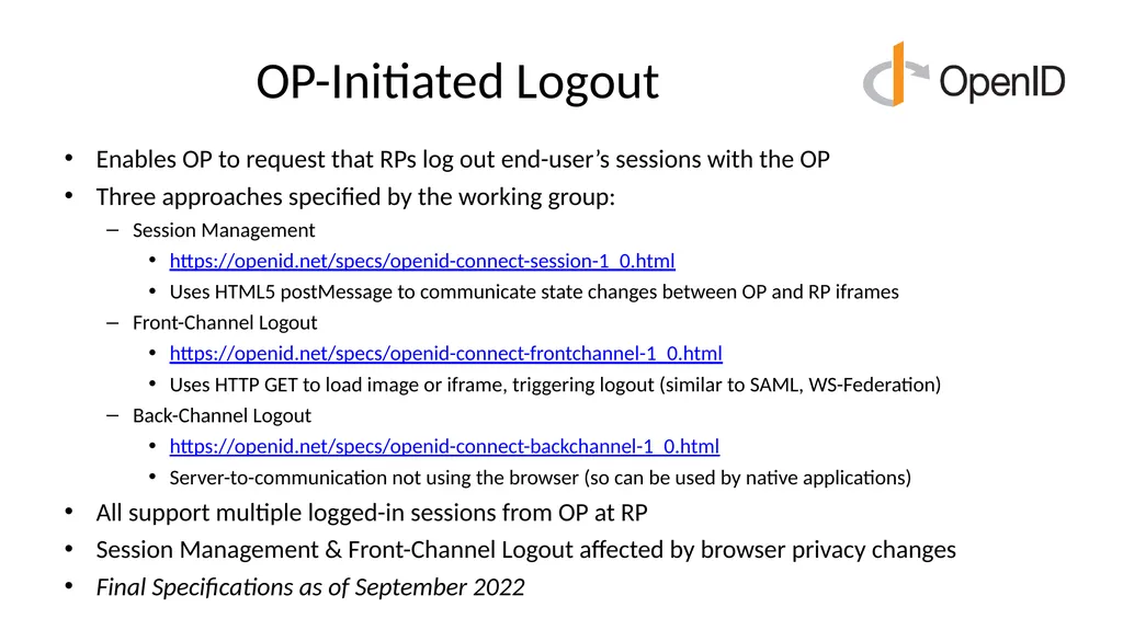 Introduction to OpenID Connect April 8, 2025 - slide 27 of 66