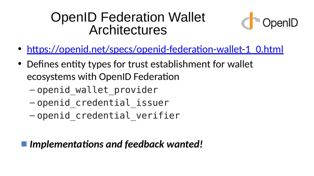 Introduction to OpenID Connect April 8, 2025 - slide 37 of 66