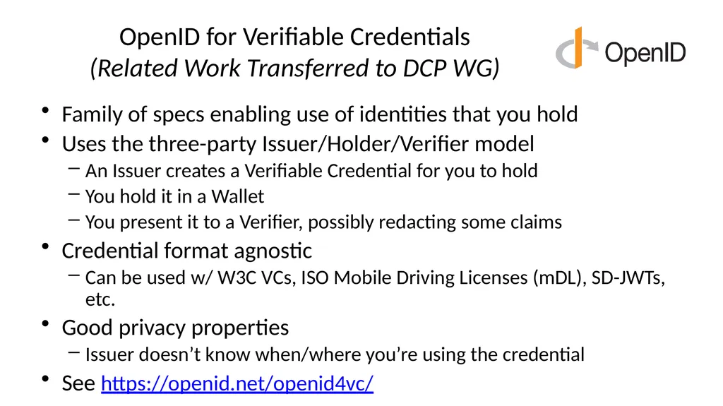 Introduction to OpenID Connect April 8, 2025 - slide 39 of 66