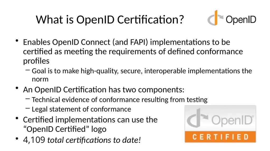 Introduction to OpenID Connect April 8, 2025 - slide 46 of 66