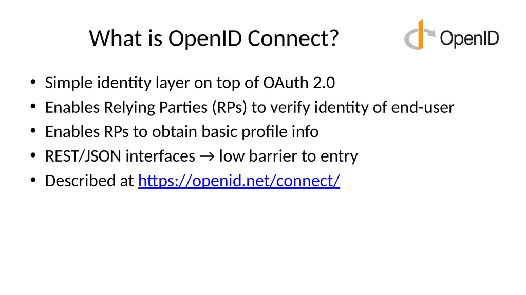 Introduction to OpenID Connect April 8, 2025 - slide 3 of 66