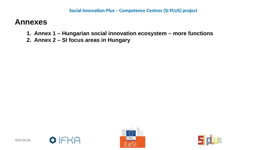 Social Innovation: policies and practices, - slide 16 of 28
