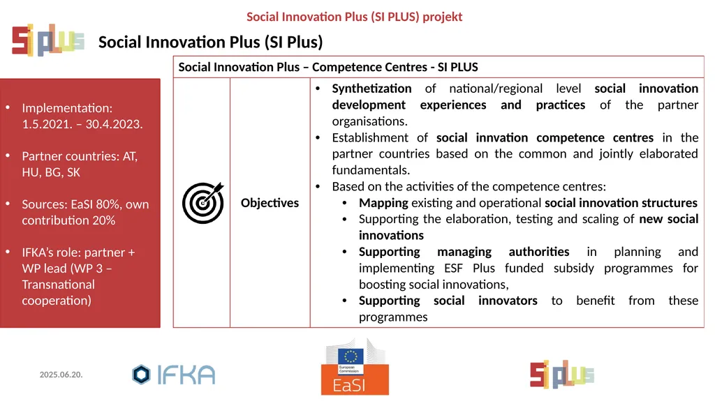 Social Innovation: policies and practices, - slide 9 of 28