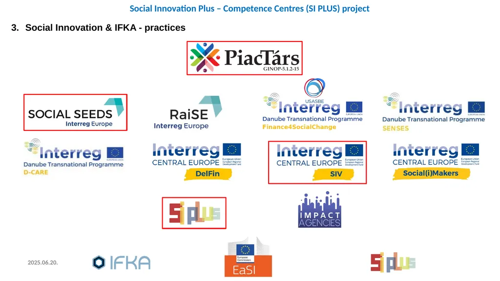 Social Innovation: policies and practices, - slide 8 of 28