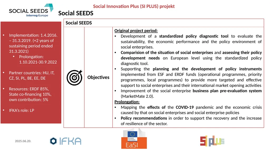 Social Innovation: policies and practices, - slide 11 of 28