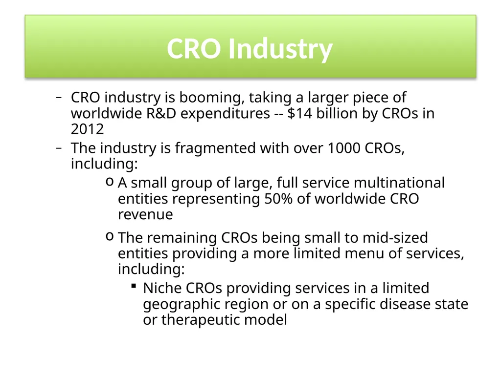 Having a Prosperous New Year with a CRO: The Gift - slide 2 of 34