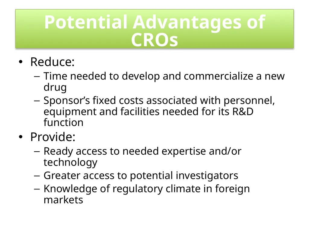 Having a Prosperous New Year with a CRO: The Gift - slide 3 of 34