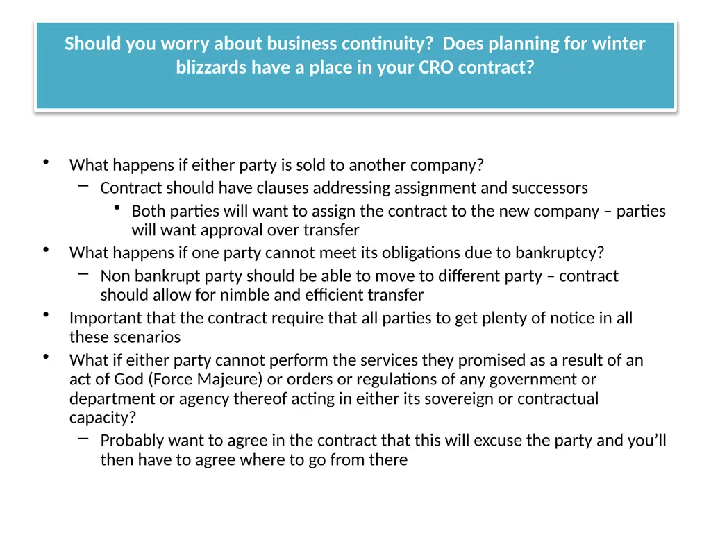 Having a Prosperous New Year with a CRO: The Gift - slide 25 of 34