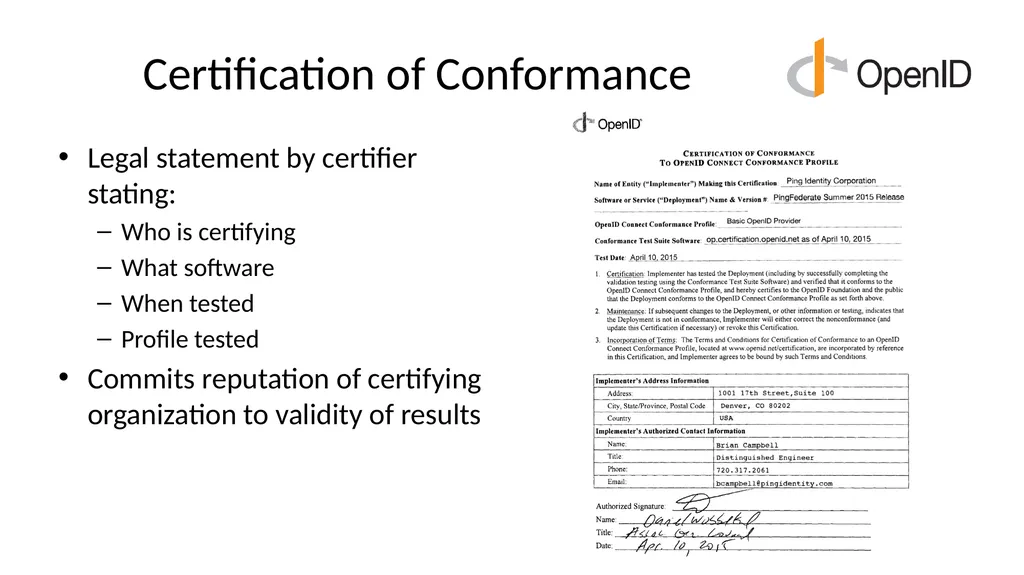 Introduction to OpenID Connect October 29, 2024 - slide 56 of 66