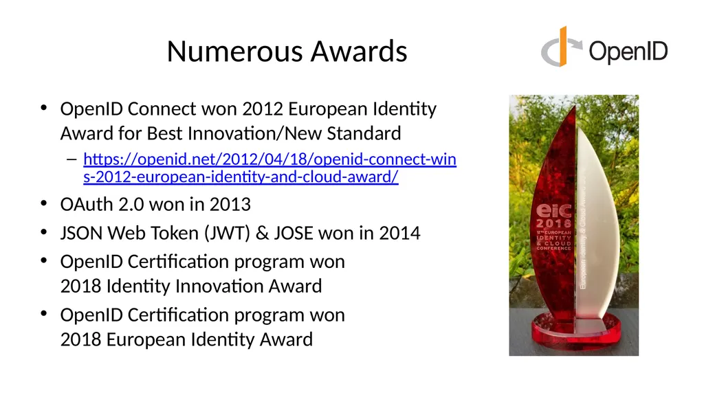 Introduction to OpenID Connect October 29, 2024 - slide 6 of 66