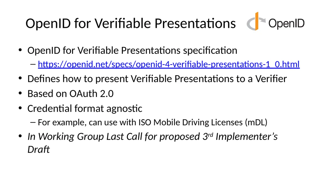 Introduction to OpenID Connect October 29, 2024 - slide 39 of 66