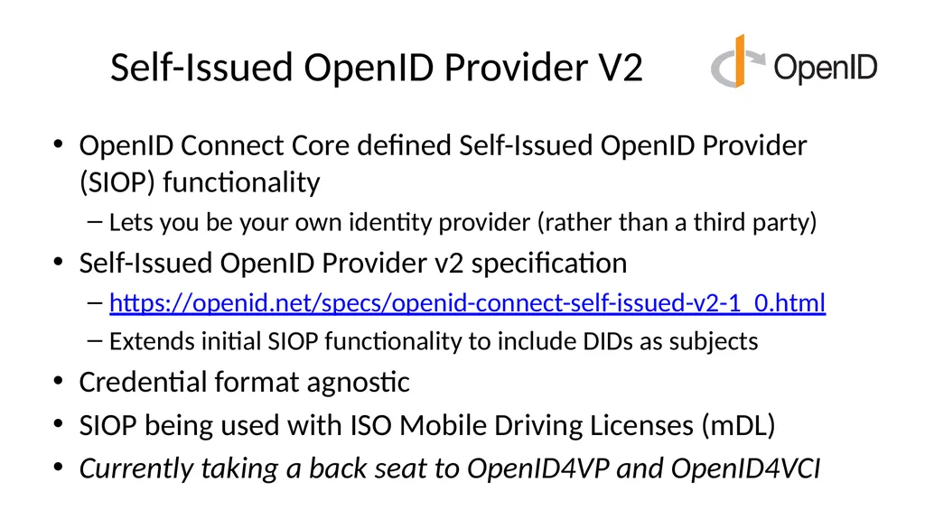 Introduction to OpenID Connect October 29, 2024 - slide 40 of 66