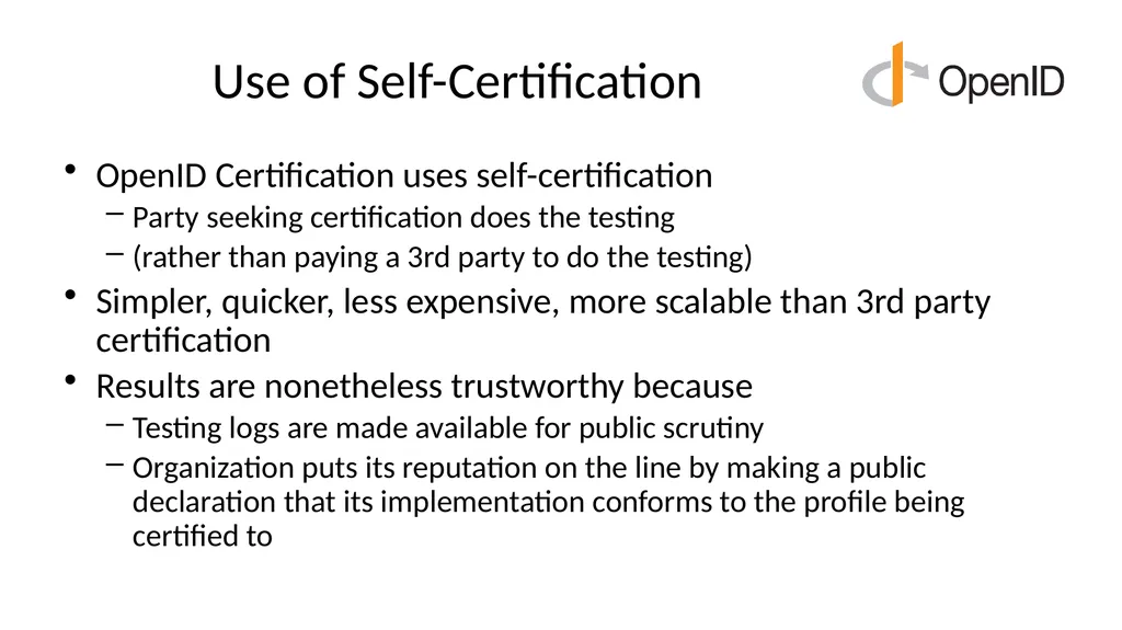 Introduction to OpenID Connect October 29, 2024 - slide 51 of 66