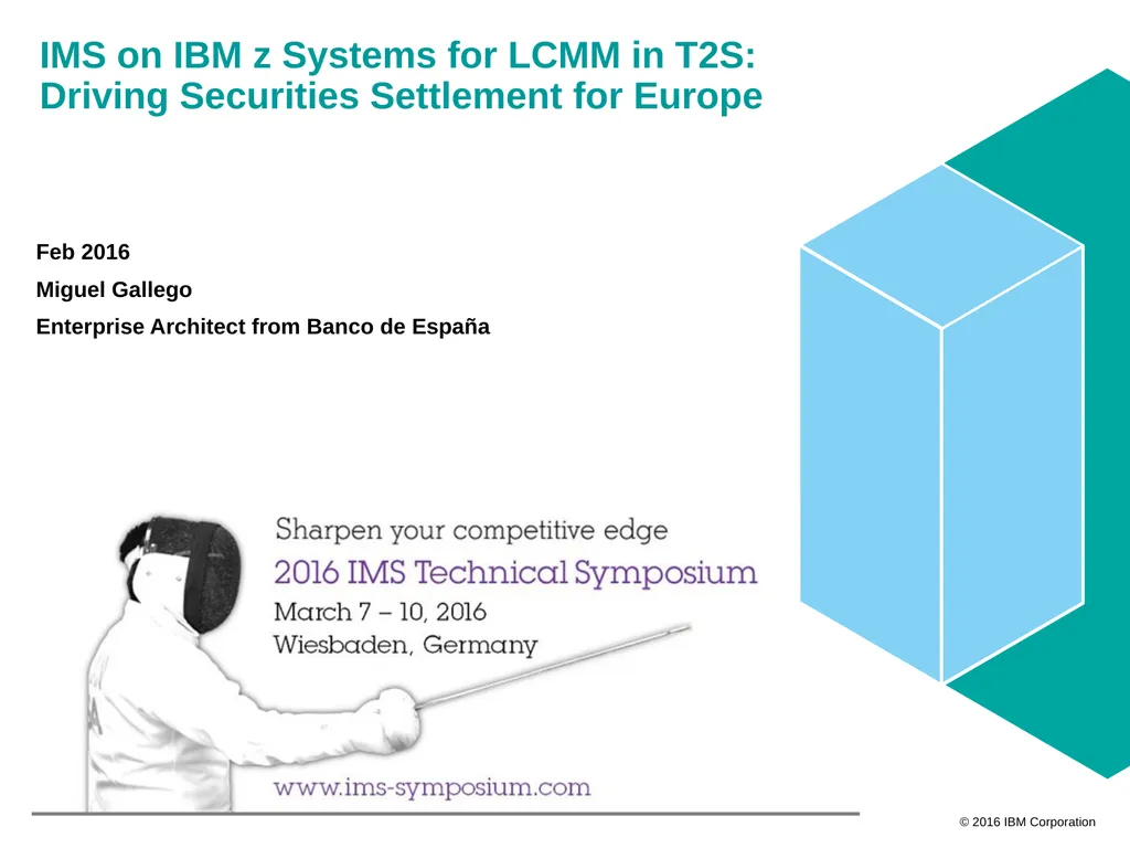 Feb 2016 Miguel Gallego Enterprise Architect from - slide 1 of 35