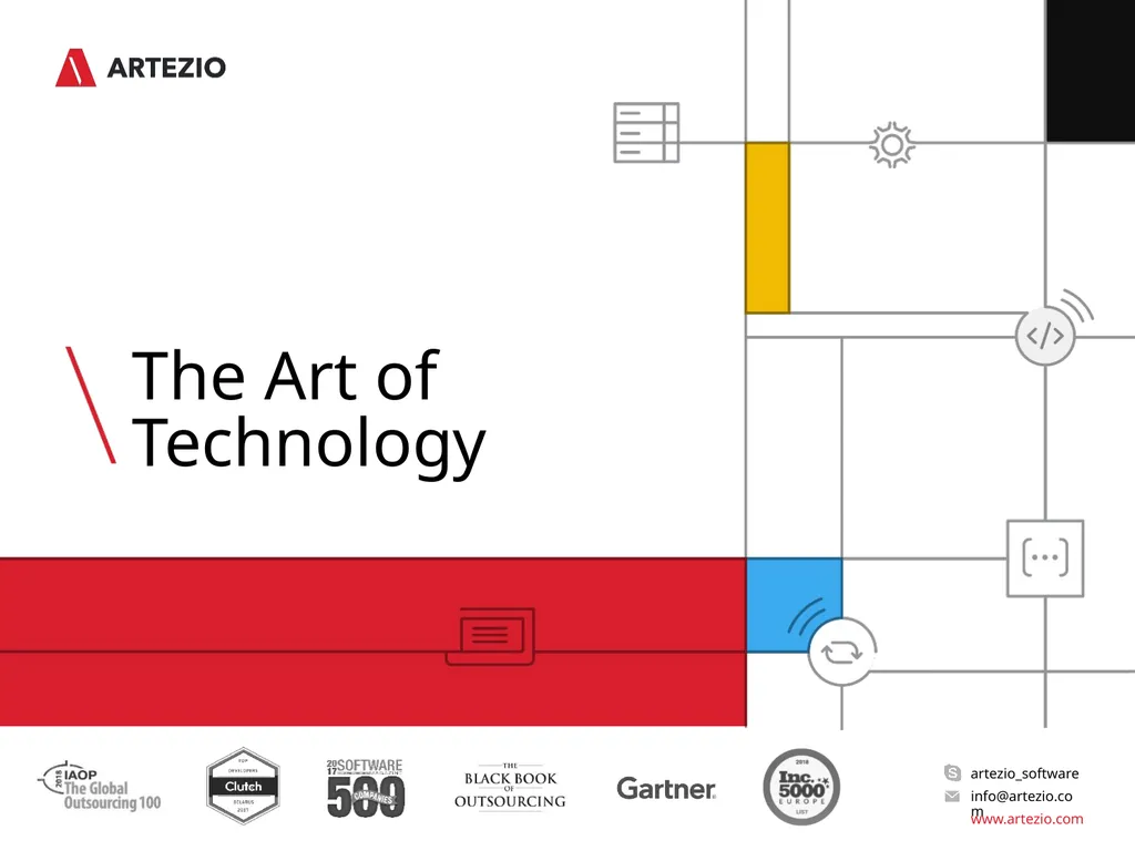 The Art of Technology info@artezio.com - slide 1 of 19