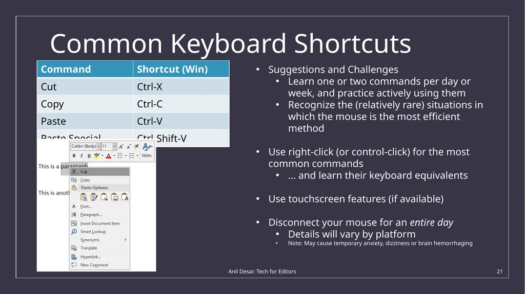 Austin Editors Guild: The Technology of Editing - slide 21 of 36