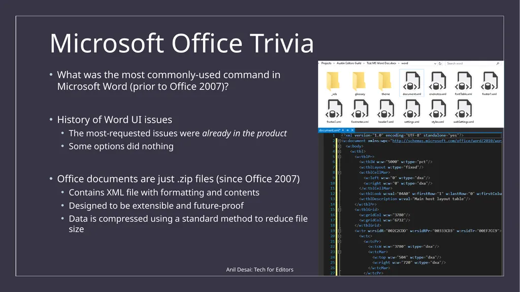 Austin Editors Guild: The Technology of Editing - slide 5 of 36