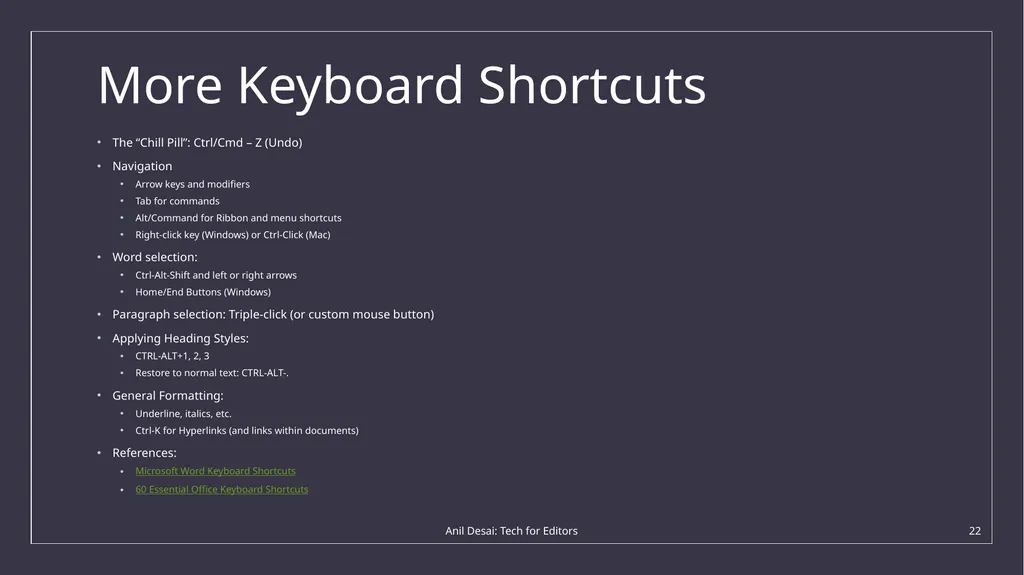Austin Editors Guild: The Technology of Editing - slide 22 of 36