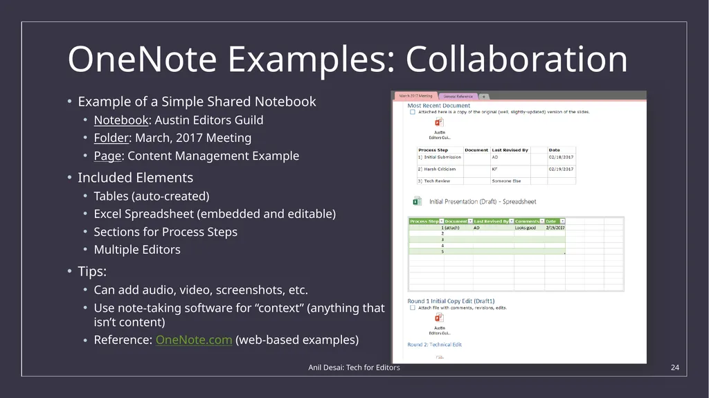 Austin Editors Guild: The Technology of Editing - slide 24 of 36