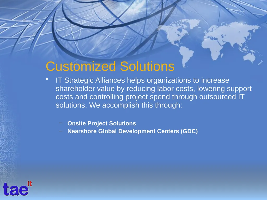 Your Technology Partners IT Strategic Alliances - slide 15 of 24