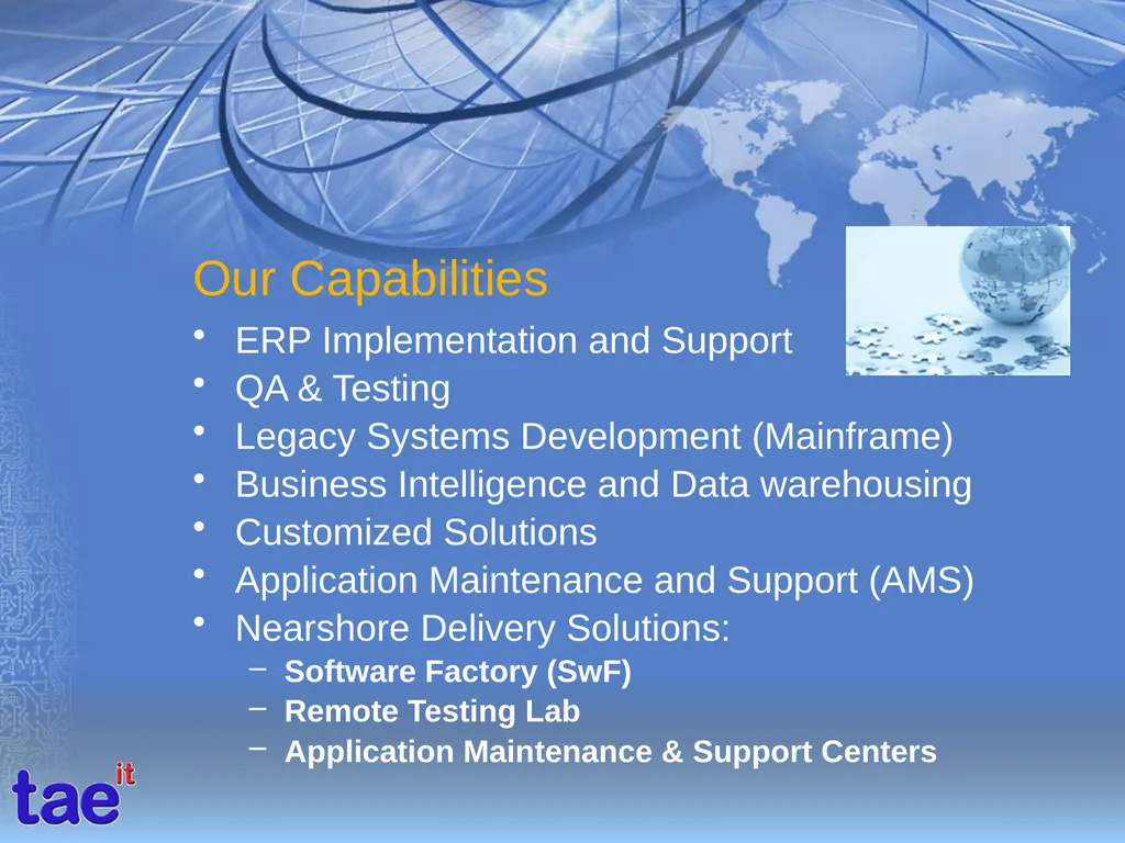 Your Technology Partners IT Strategic Alliances - slide 7 of 24