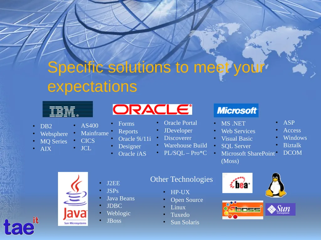 Your Technology Partners IT Strategic Alliances - slide 14 of 24
