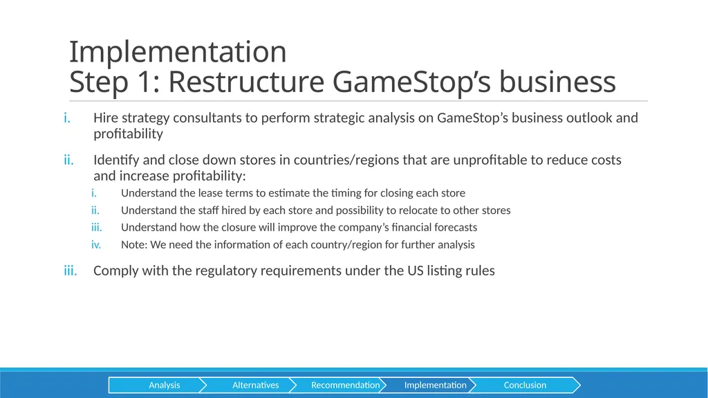 GameStop Presented by HEC CONSULTING Aditya baid - slide 17 of 28