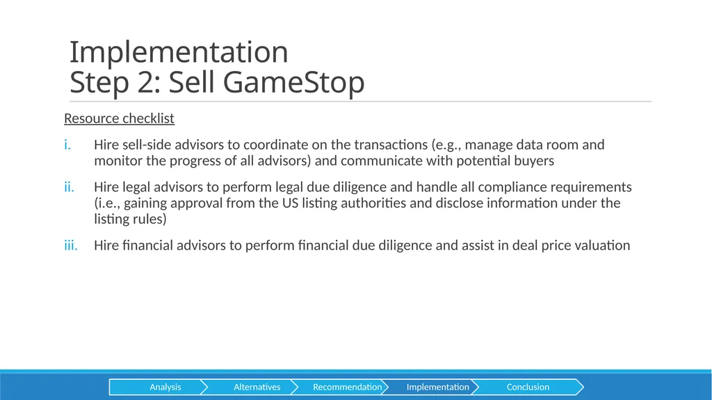 GameStop Presented by HEC CONSULTING Aditya baid - slide 20 of 28
