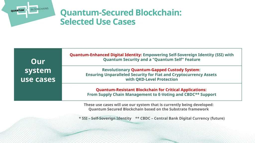 ACCELERATING THE ADOPTION OF QUANTUM CRYPTOGRAPHY - slide 13 of 13