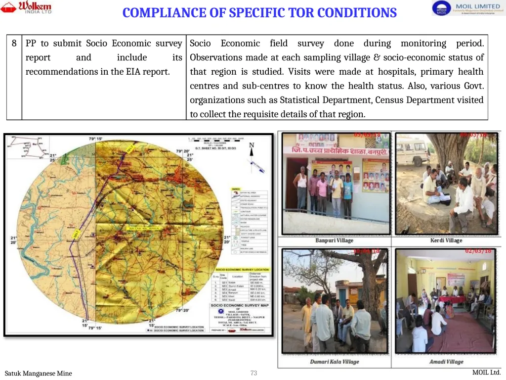 PRESENTATION FOR ENVIRONMENTAL CLEARANCE - slide 73 of 77