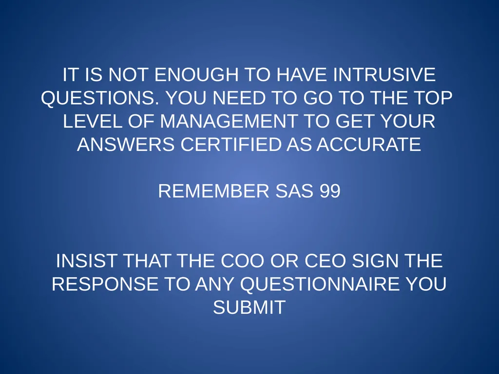 The Auditor: How to Build a Criminal Case Stephen - slide 14 of 31