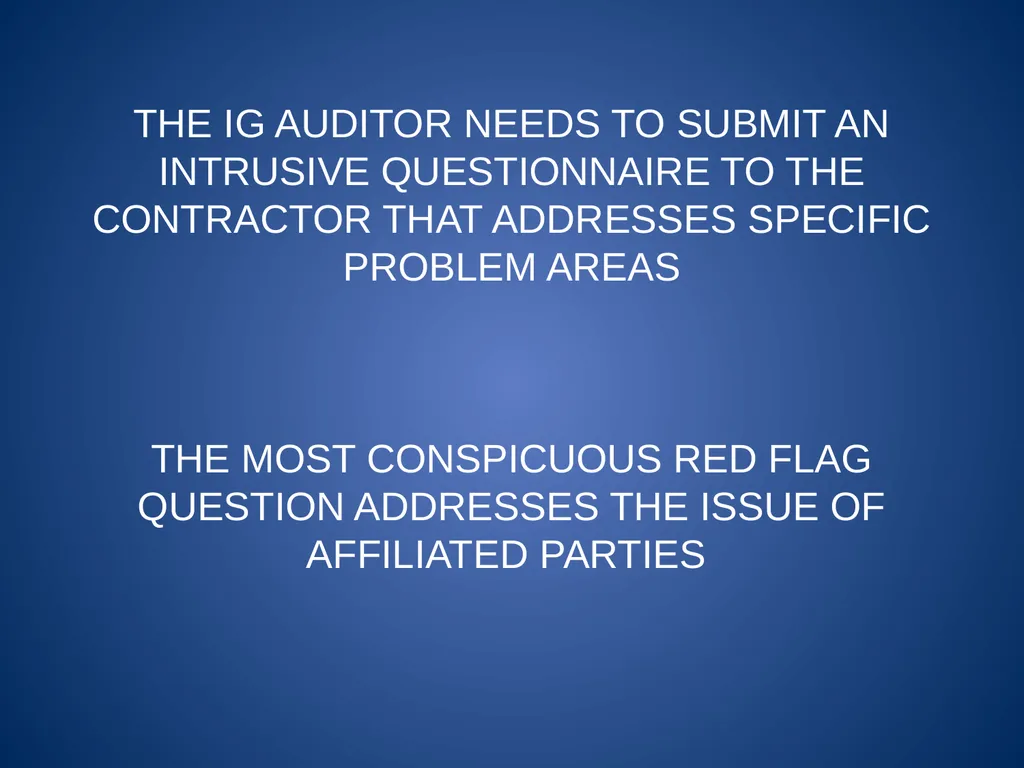 The Auditor: How to Build a Criminal Case Stephen - slide 12 of 31