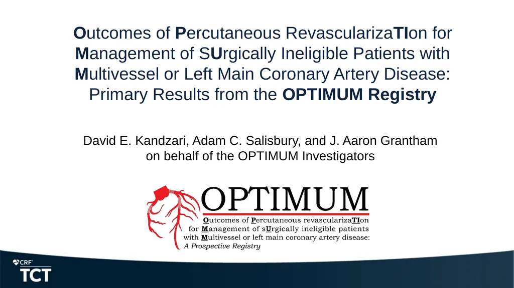 David E. Kandzari, Adam C. Salisbury, and J. Aaron - slide 1 of 17